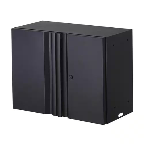 3-Piece Regular Duty Welded Steel Garage Storage System in Black