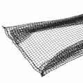 Batting Cage Nets: #60 Twisted Knotted Black Polyethylene. Heavy Duty, Commercial Grade