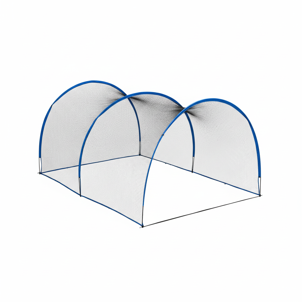 Forza Pop-Up Baseball Batting Cage | Portable, Fiberglass Frame with Polyester Netting, Instant Setup for Anywhere Practice | Multiple Size Options, Includes Carry Bag