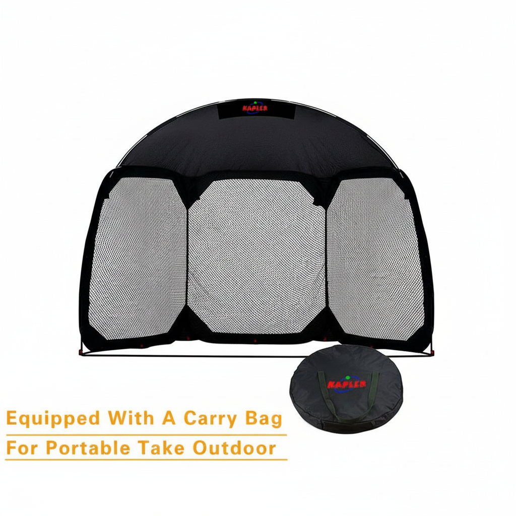 Batting Cage Baseball Softball Net，Pop up Batting Cage Backstop Net with Carry Bag，12'(L) X6'(W) X9.5'(H) Baseball Softball Batting Practice Cage Net